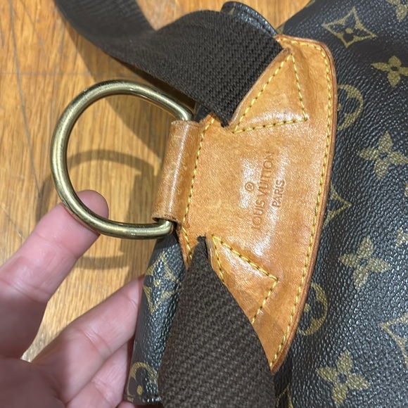 Authentic LOUIS VUITTON LV Monogram Monsouris GM Backpack Rucksack Daypack Brown - Picture 11 of 11